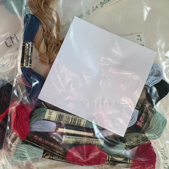 Needlepoint Canvas with Dog and Mail Truck - Picture 4 of 4